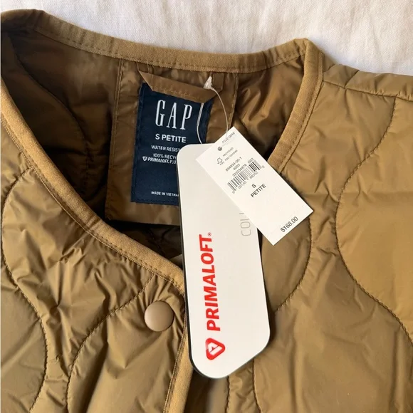 Gap Recycled Lightweight Oversized Quilted Liner Jacket - Picture 2 of 4